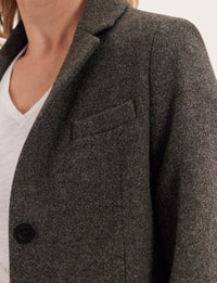 1qty RELIQUAT 190€ 0%  / Manteau Franck en laine - Grey