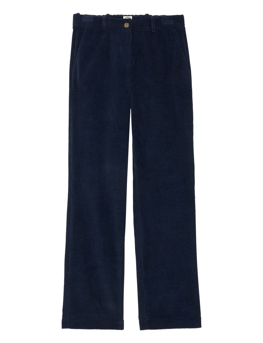 5qty RELIQUAT 75€ 50%  / Pantalon droit Francisco - Blue Navy