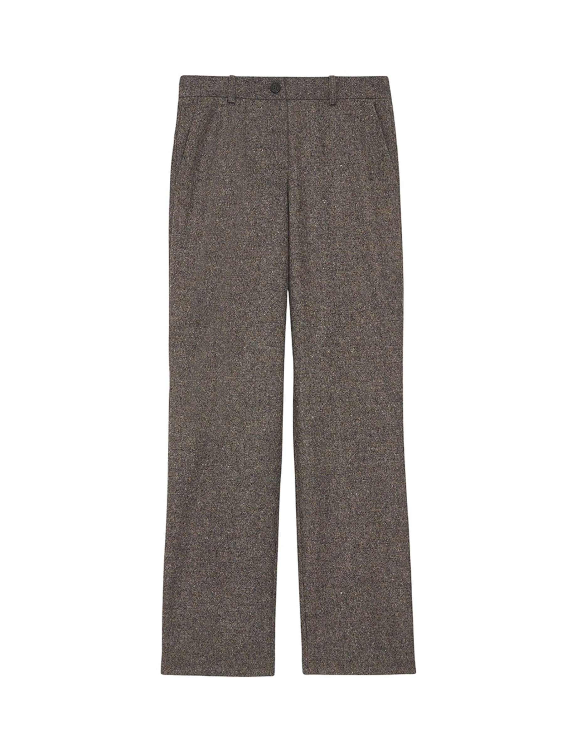 5qty RELIQUAT 75€ 66,7%  / Pantalon droit Francisco en laine - Grey