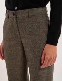 5qty RELIQUAT 75€ 66,7%  / Pantalon droit Francisco en laine - Grey