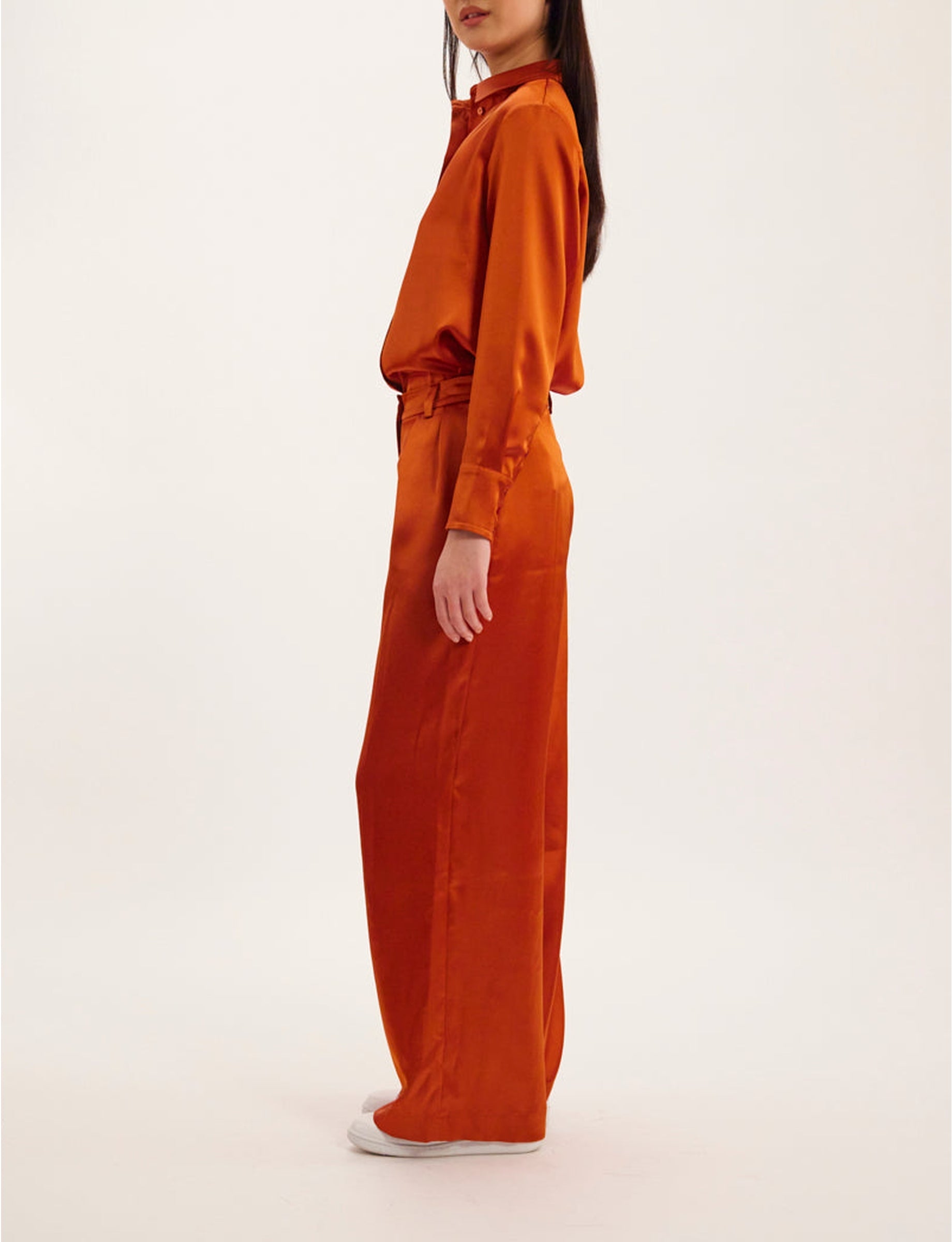 24qty RELIQUAT 75€ 0%  / Pantalon large Luciano - Rust