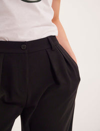 3qty RELIQUAT 75€ 100%  / Pantalon large Luciano - Black