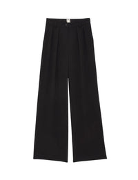 3qty RELIQUAT 75€ 100%  / Pantalon large Luciano - Black