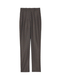 6qty RELIQUAT 75€ 6,7%  / Pantalon 7/8 Audrey - Navy Multicolor