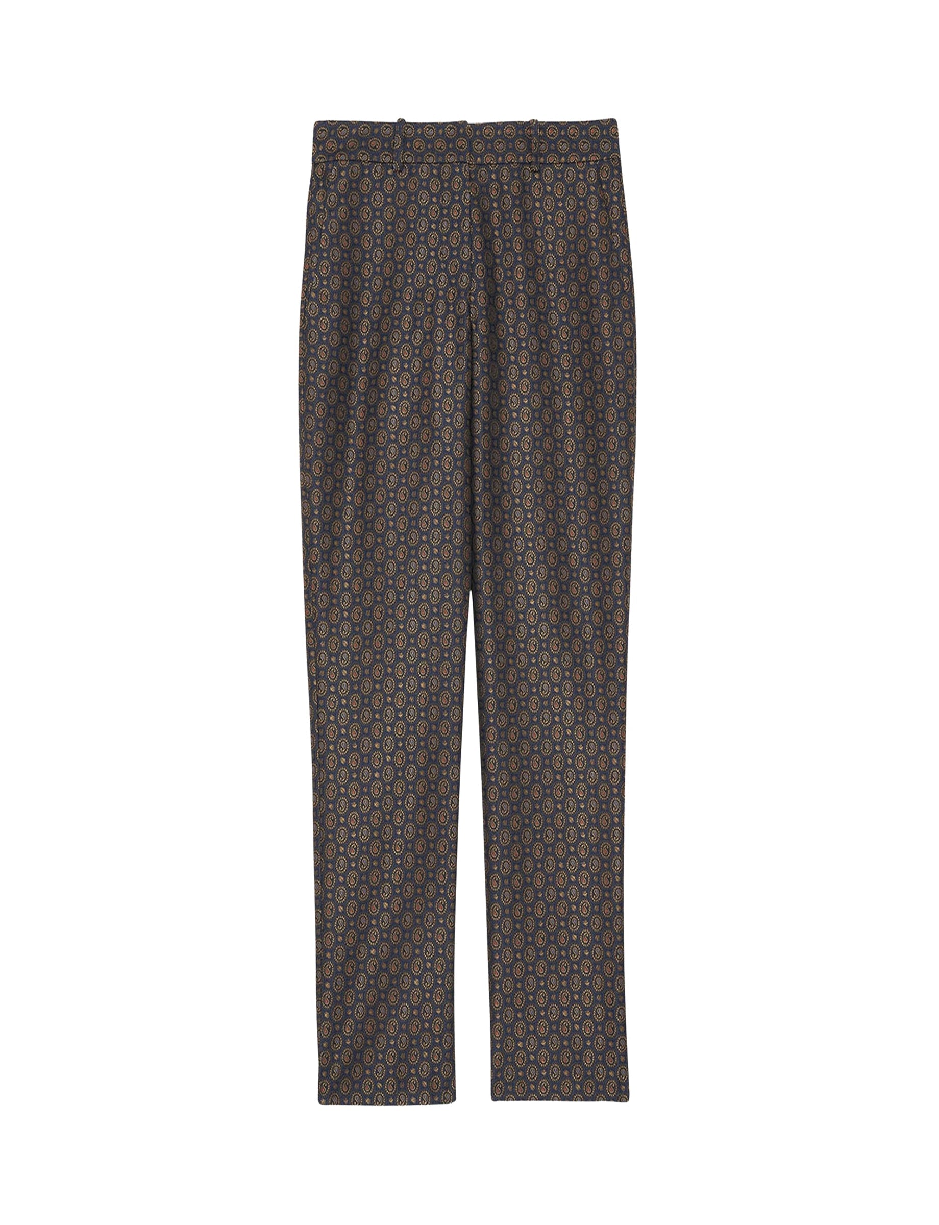 6qty RELIQUAT 75€ 6,7%  / Pantalon 7/8 Audrey - Navy Multicolor