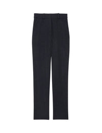 6qty RELIQUAT 75€ 11,1%  / Pantalon 7/8 Audrey en laine - Black Navy