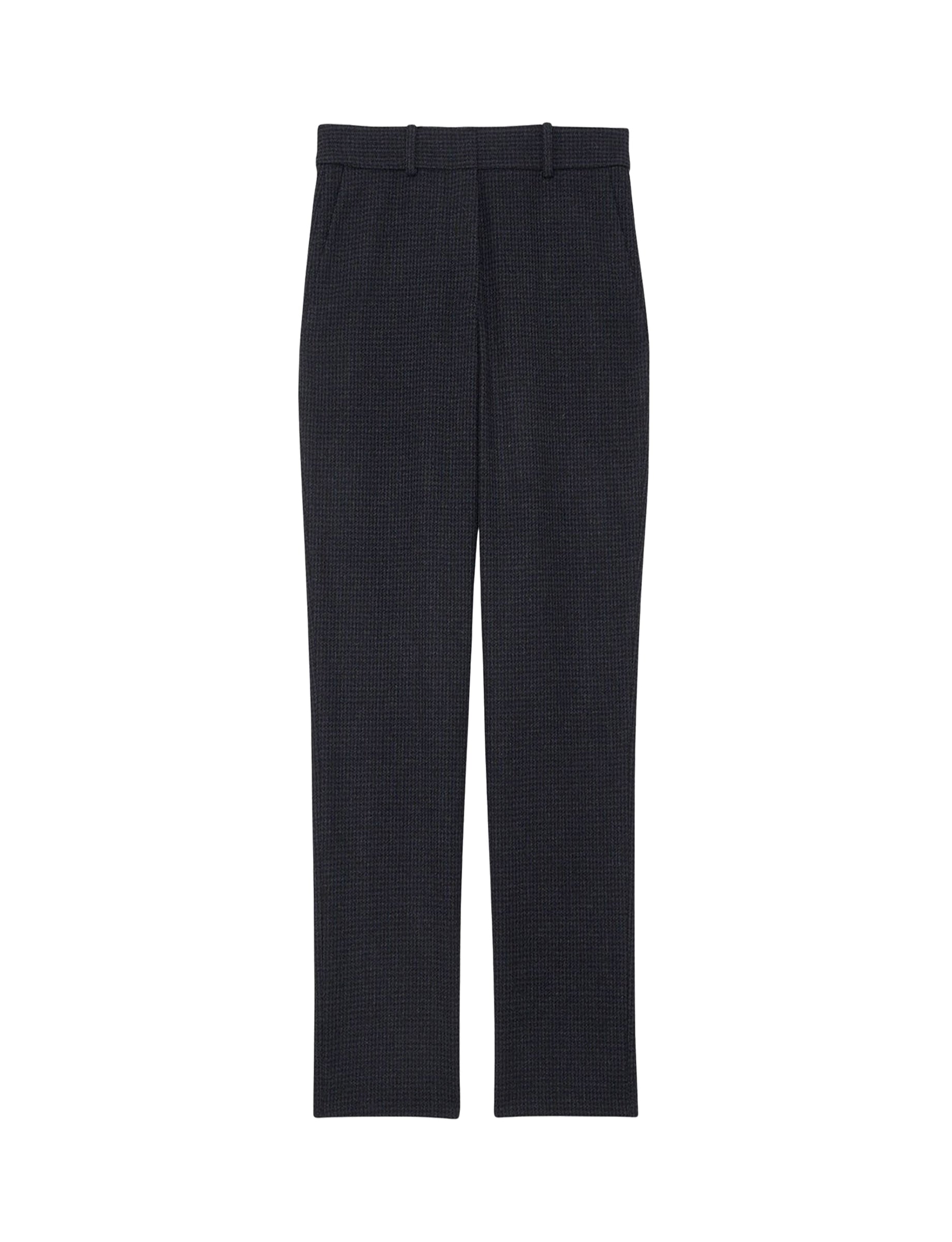 6qty RELIQUAT 75€ 11,1%  / Pantalon 7/8 Audrey en laine - Black Navy