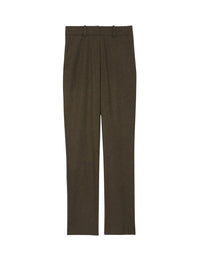 30qty RELIQUAT 75€ 6,9%  / Pantalon 7/8 Audrey en laine - Khaki