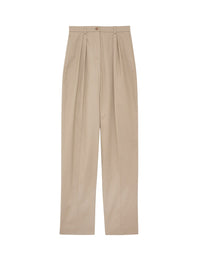 37qty RELIQUAT 75€ 0%  / Pantalon taille haute Marlow - Beige