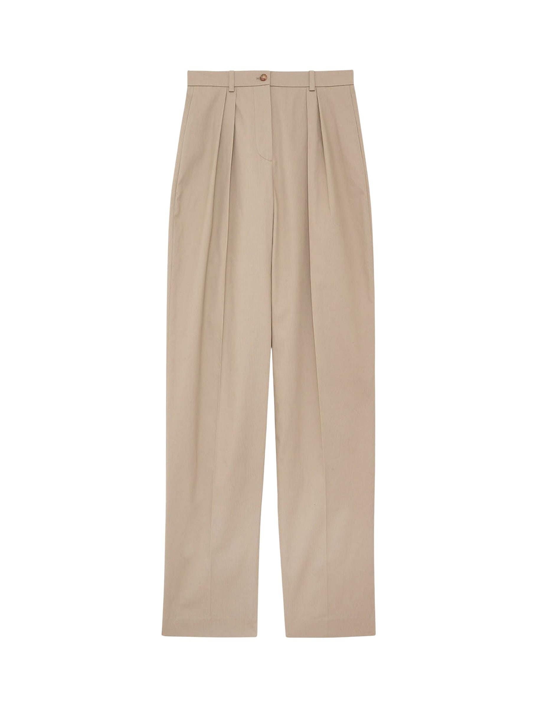 37qty RELIQUAT 75€ 0%  / Pantalon taille haute Marlow - Beige