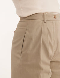 37qty RELIQUAT 75€ 0%  / Pantalon taille haute Marlow - Beige