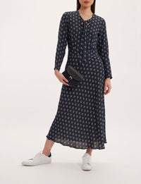 7qty RELIQUAT 120€ 54,5%  / Robe longue Ariel - Blue Multicolor