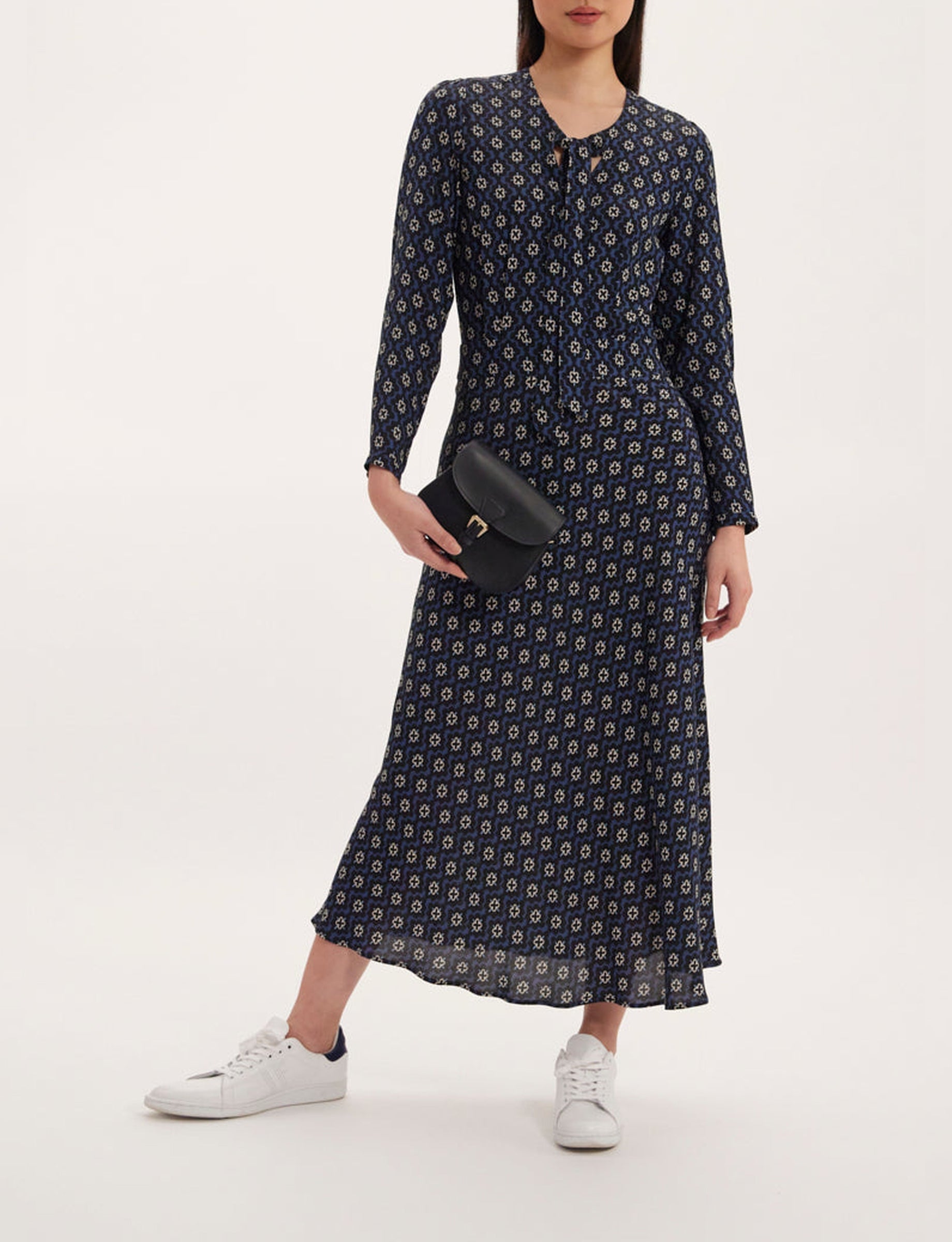7qty RELIQUAT 120€ 54,5%  / Robe longue Ariel - Blue Multicolor