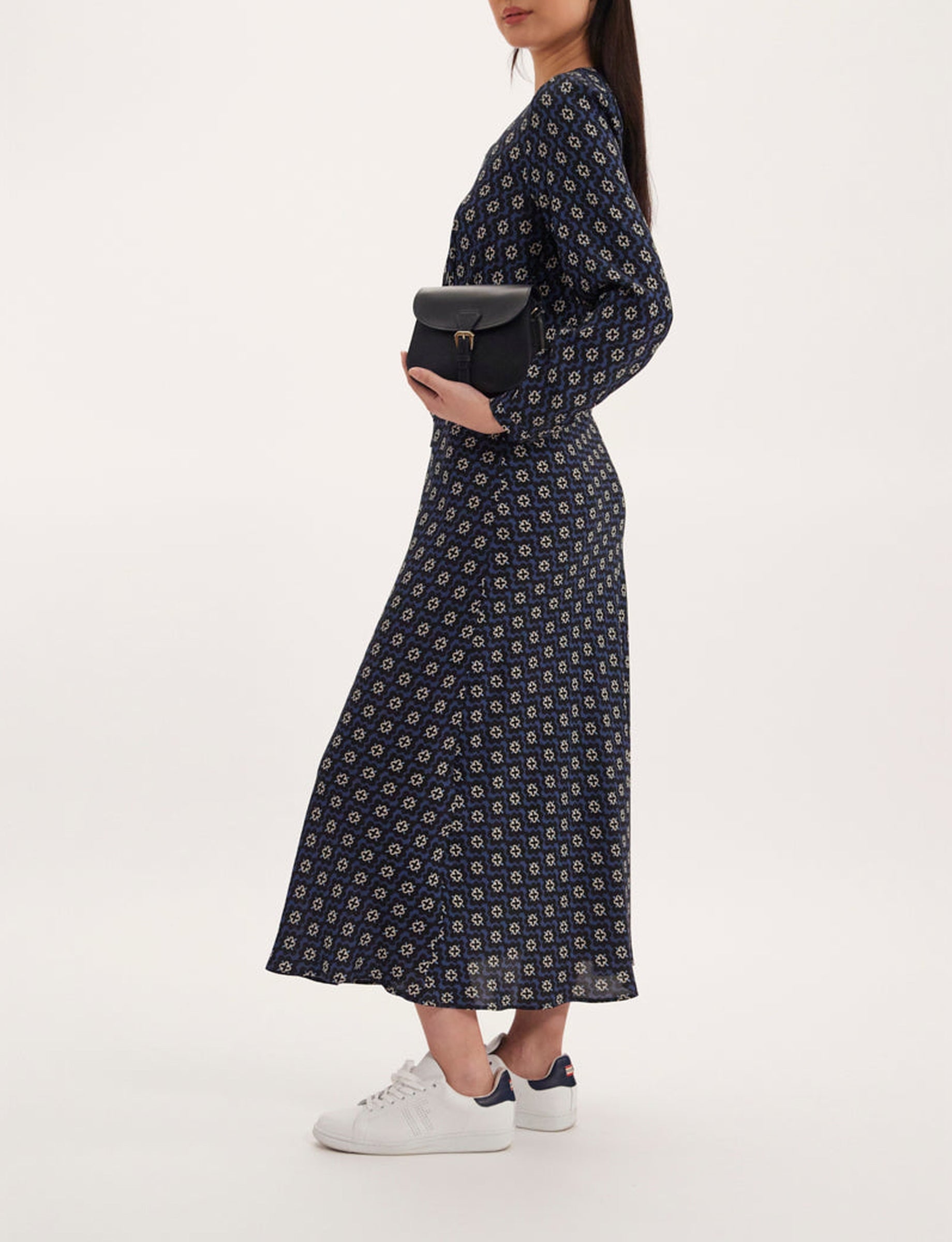 7qty RELIQUAT 120€ 54,5%  / Robe longue Ariel - Blue Multicolor
