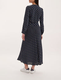 7qty RELIQUAT 120€ 54,5%  / Robe longue Ariel - Blue Multicolor