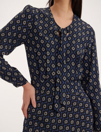 7qty RELIQUAT 120€ 54,5%  / Robe longue Ariel - Blue Multicolor