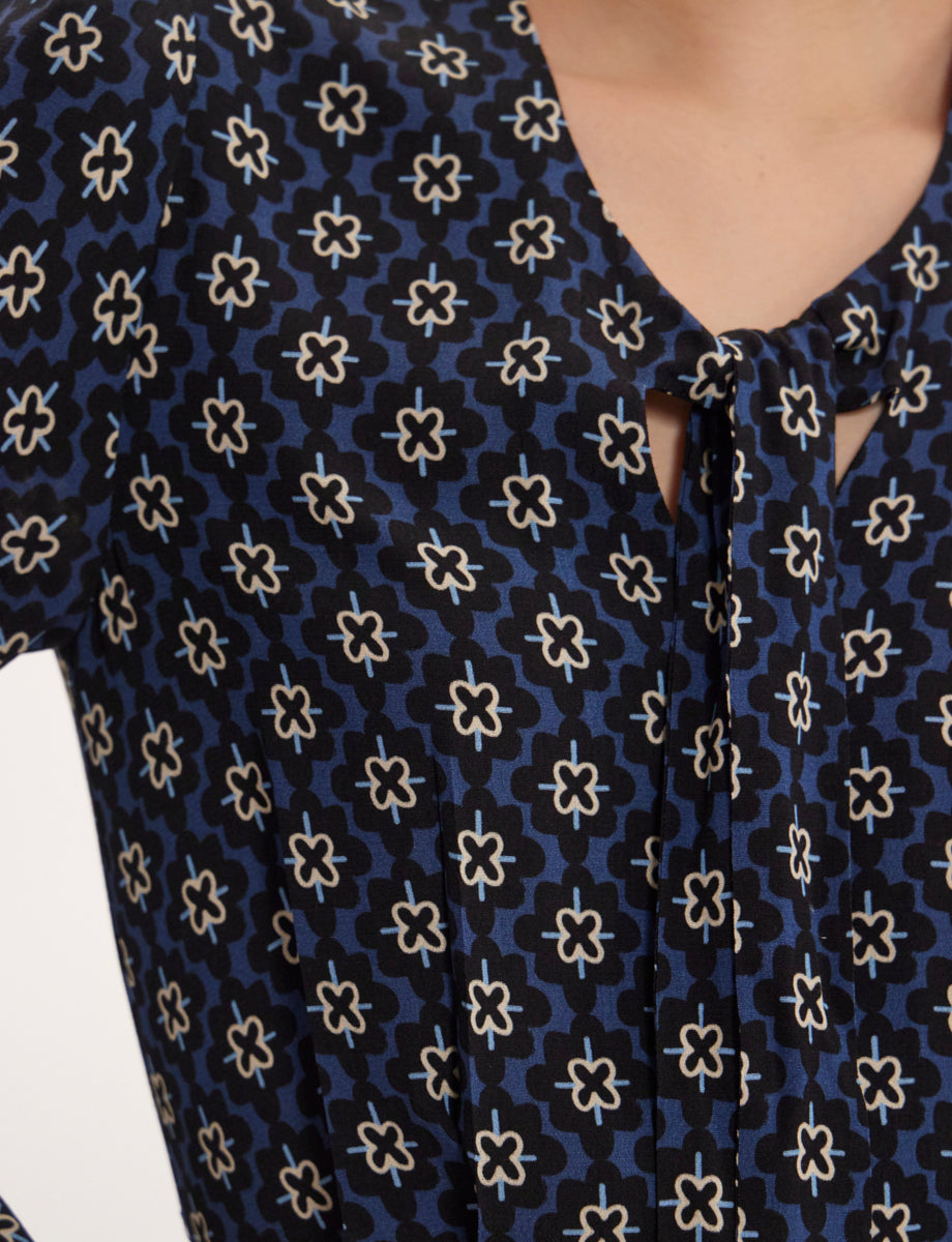 7qty RELIQUAT 120€ 54,5%  / Robe longue Ariel - Blue Multicolor