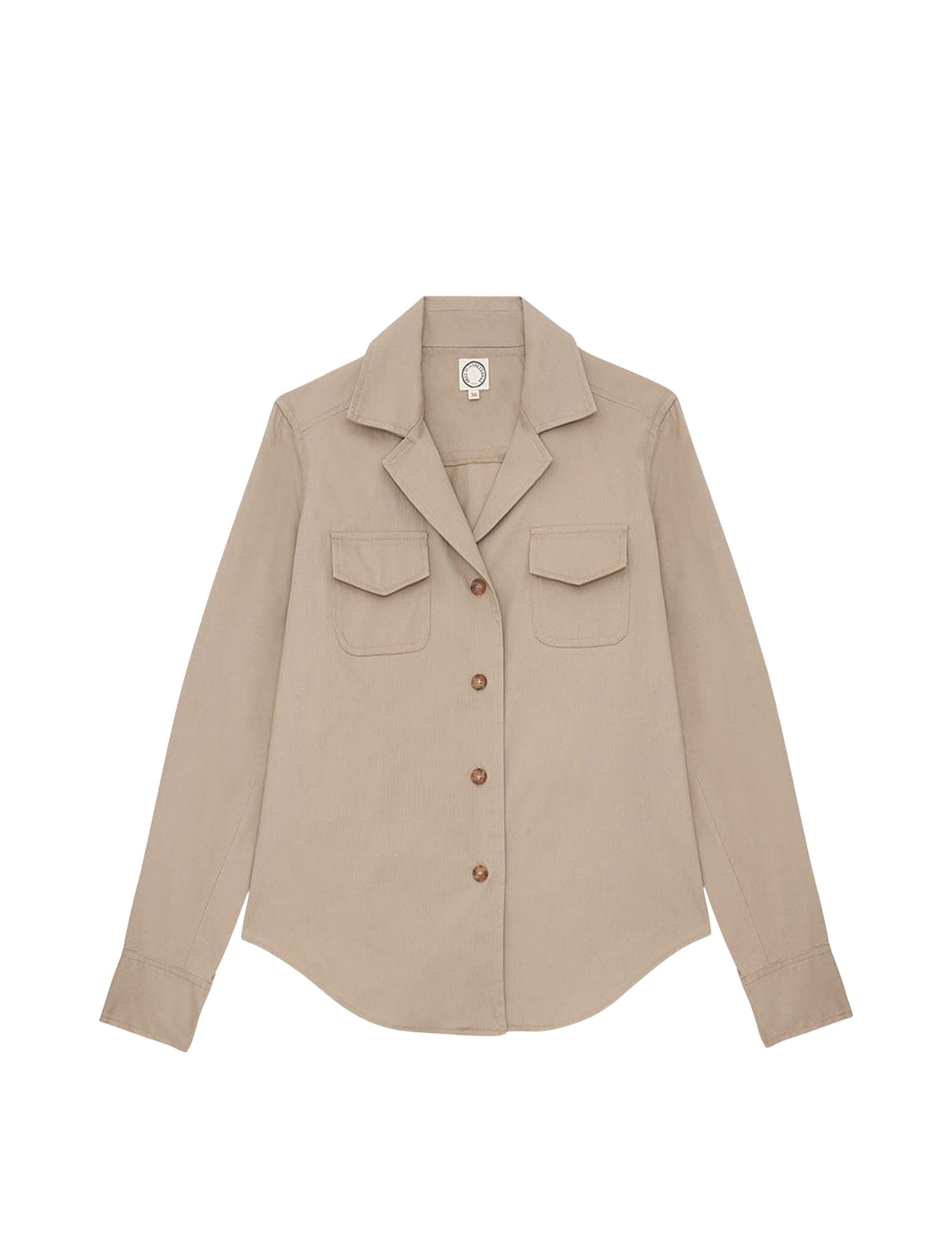 9qty RELIQUAT 80€ 40%  / Chemise droite Evana - Beige