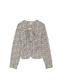 54qty RELIQUAT 65€ 1,4%  / Blouse cintrée Emeline - Black Beige