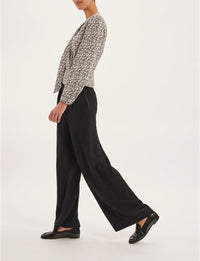 54qty RELIQUAT 65€ 1,4%  / Blouse cintrée Emeline - Black Beige