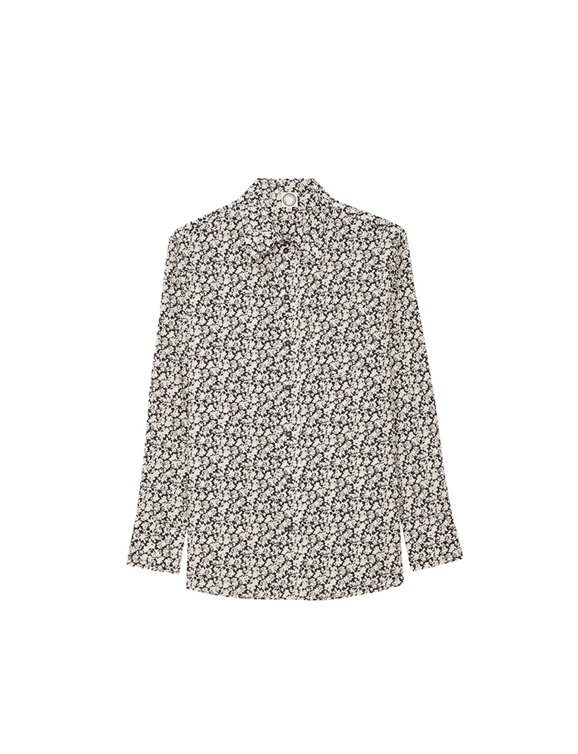 6qty RELIQUAT 80€ 0%  / Chemise droite Maureen - Black Beige