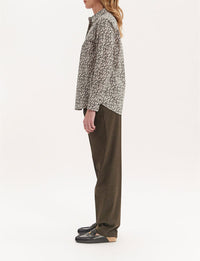 6qty RELIQUAT 80€ 0%  / Chemise droite Maureen - Black Beige