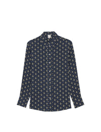 1qty RELIQUAT 80€ 100%  / Chemise droite Maureen - Blue Multicolor