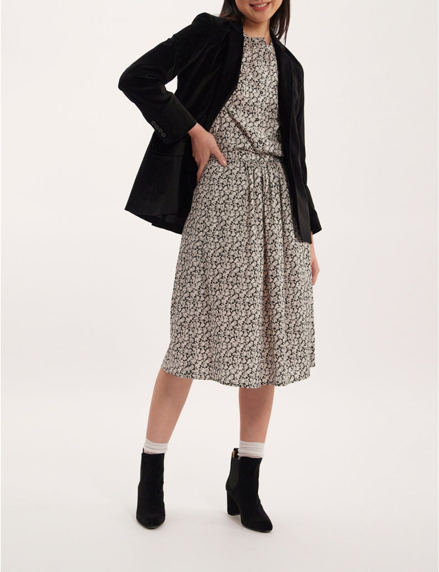 1qty RELIQUAT 120€ 100%  / Blazer droit Bruna - Black
