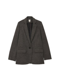 1qty RELIQUAT 120€ 100%  / Blazer Bruna en laine - Grey