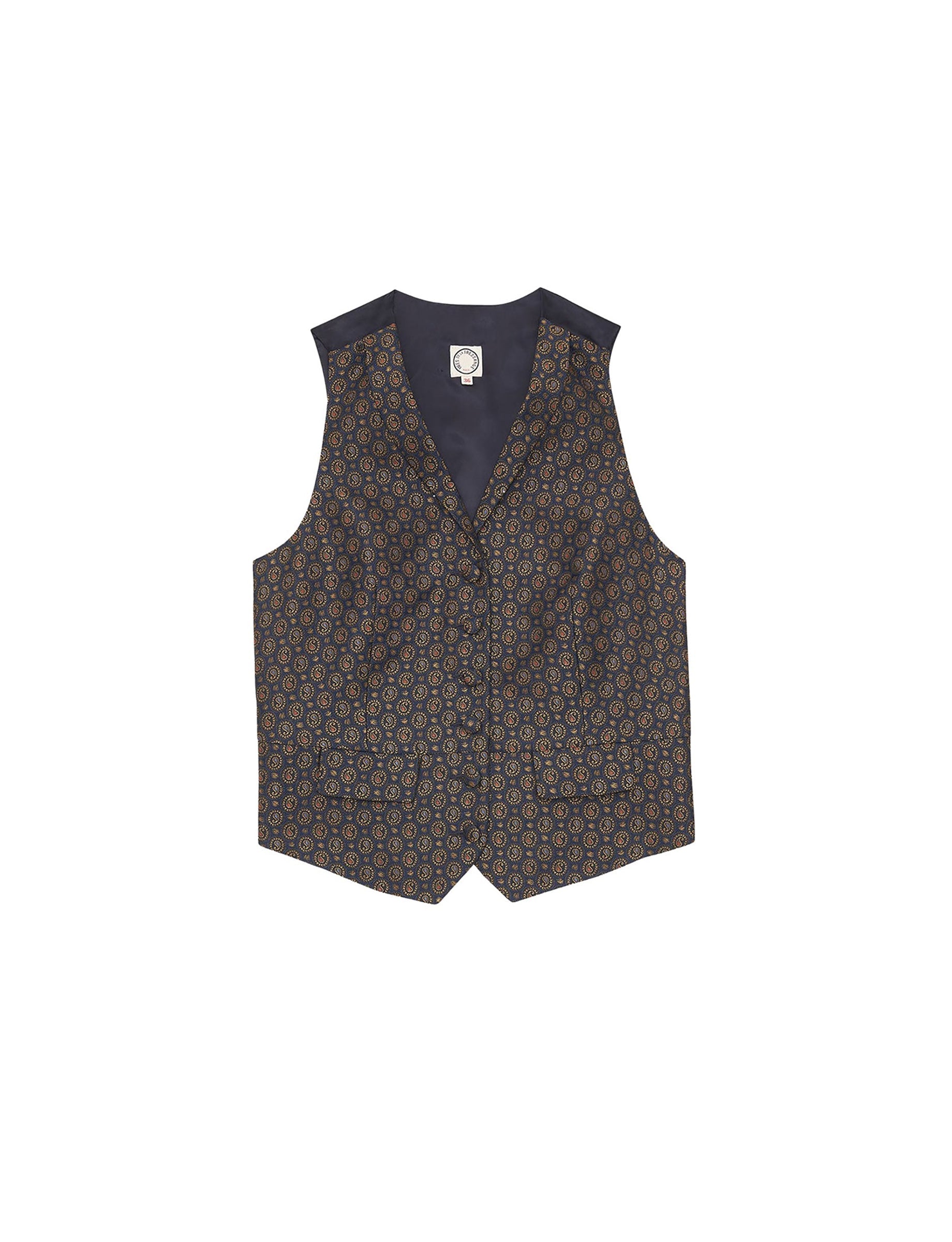 1qty RELIQUAT 75€ 0%  / Veston Robinson - Navy Multicolor