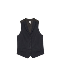 1qty RELIQUAT 75€ 0%  / Veston Robinson en laine - Black Navy