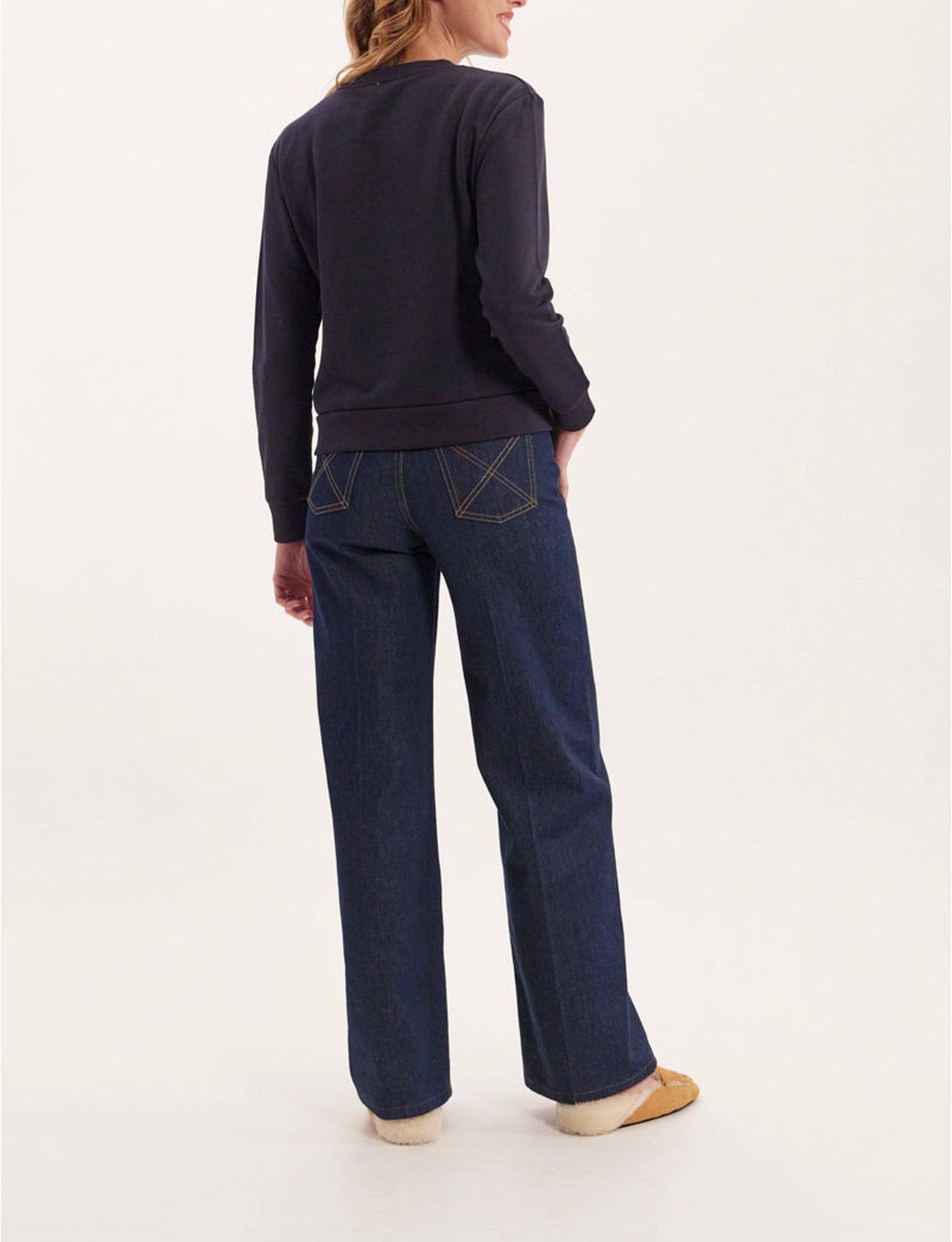 1qty RELIQUAT 50€ 33,3%  / Pull Clemence - Blue Navy