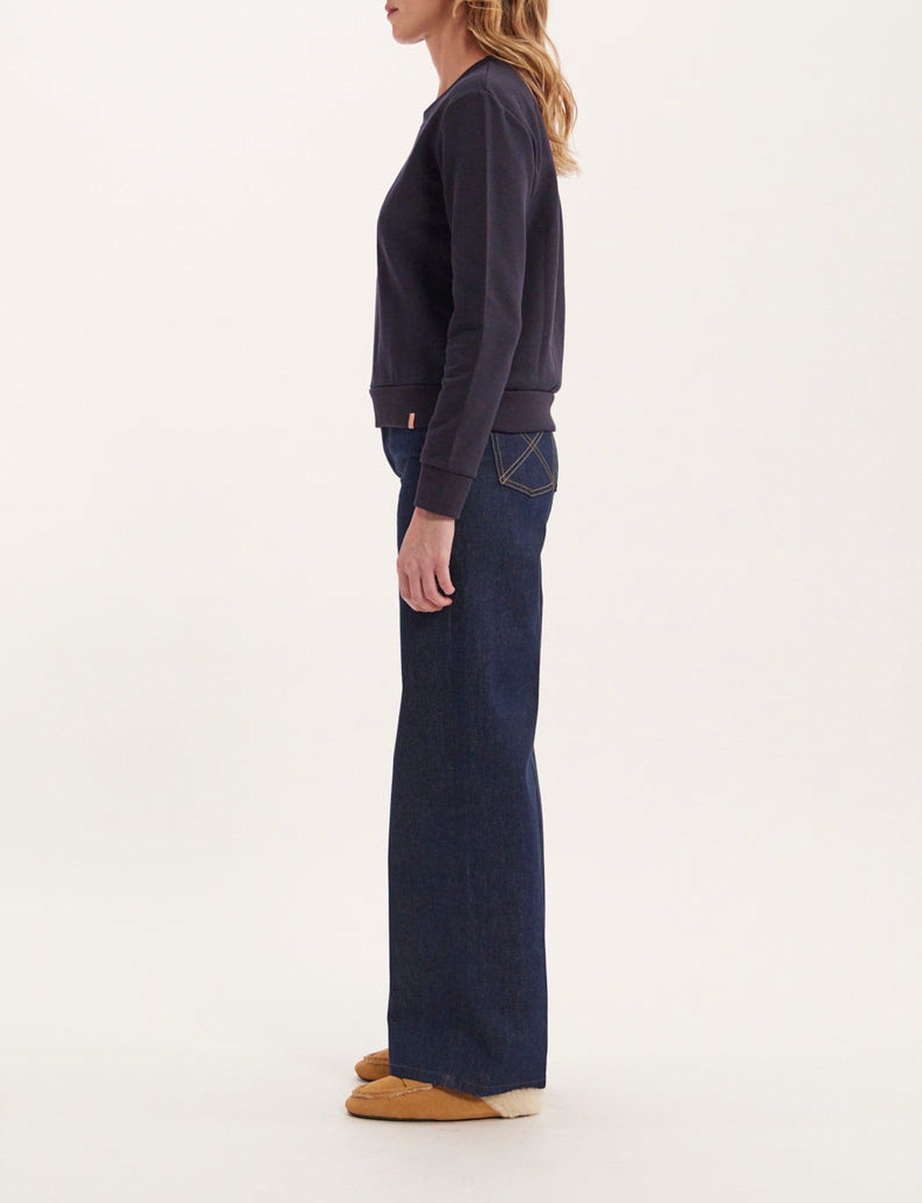 1qty RELIQUAT 50€ 33,3%  / Pull Clemence - Blue Navy
