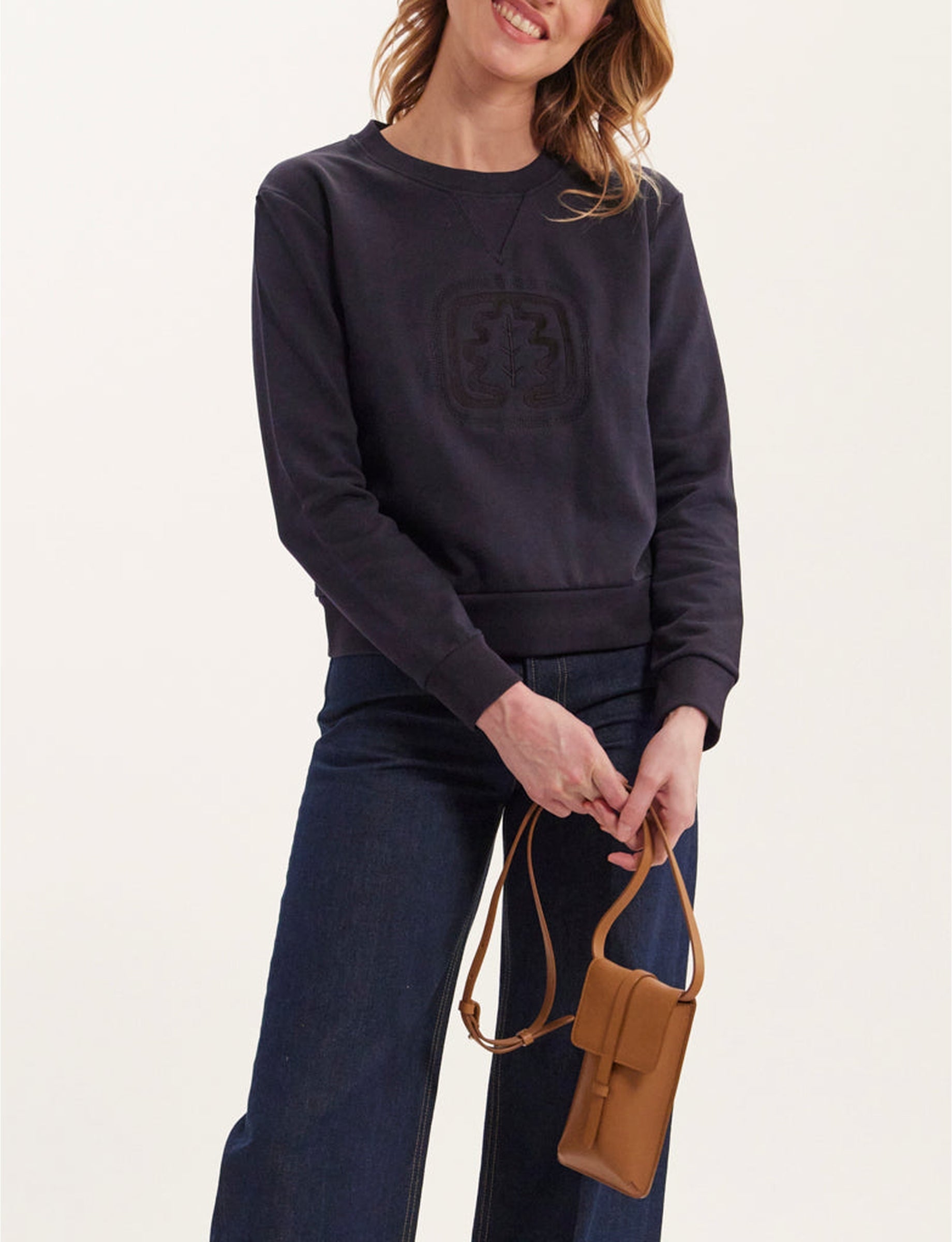 1qty RELIQUAT 50€ 33,3%  / Pull Clemence - Blue Navy
