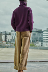 VIOLET _ Cardigan Sergio en laine - Violet