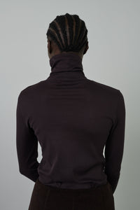 AUBERGINE _ Tee-Shirt Amsterdam en coton - Aubergine