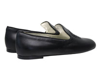 3qty NEW  / Mules Callie en cuir -  Black