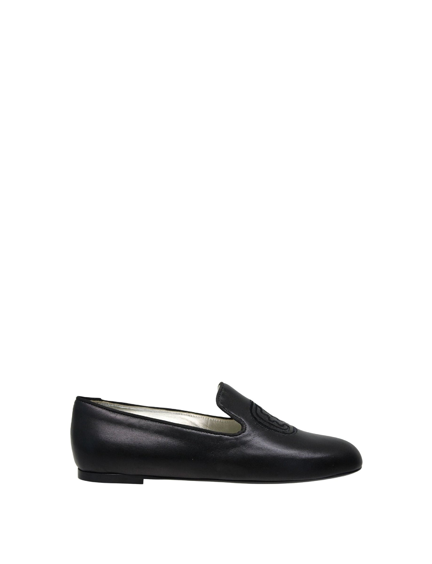 3qty NEW  / Mules Callie en cuir -  Black
