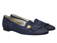 1qty NEW  / Ballerine Eléonore -  Dark Blue