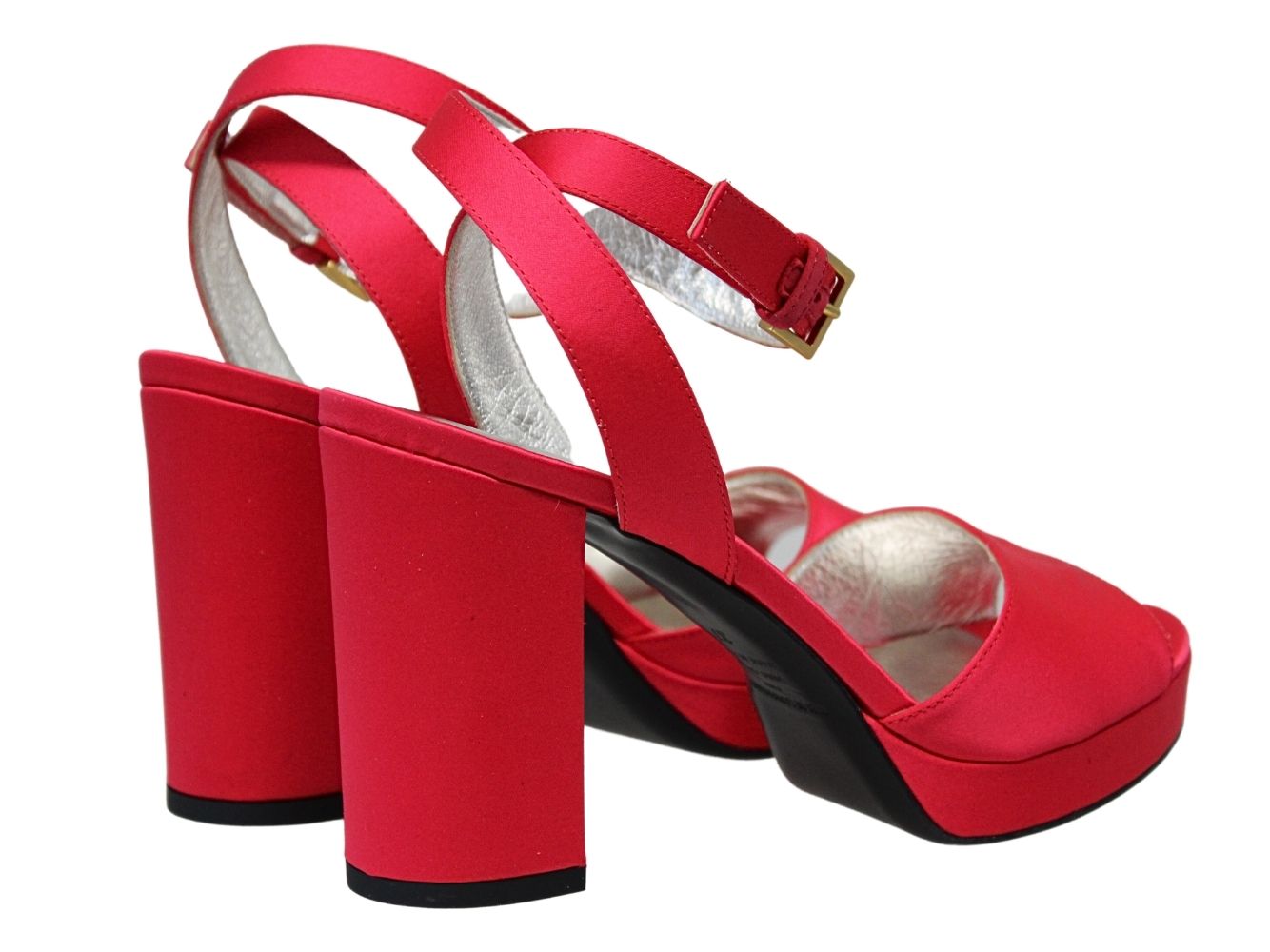 3qty NEW  / Sandales Laura compensée 80 -  Cherry