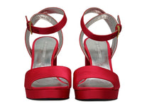 3qty NEW  / Sandales Laura compensée 80 -  Cherry