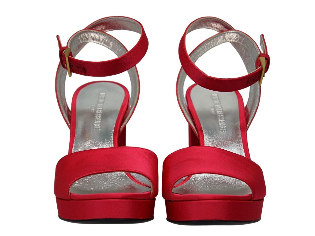 3qty NEW  / Sandales Laura compensée 80 -  Cherry