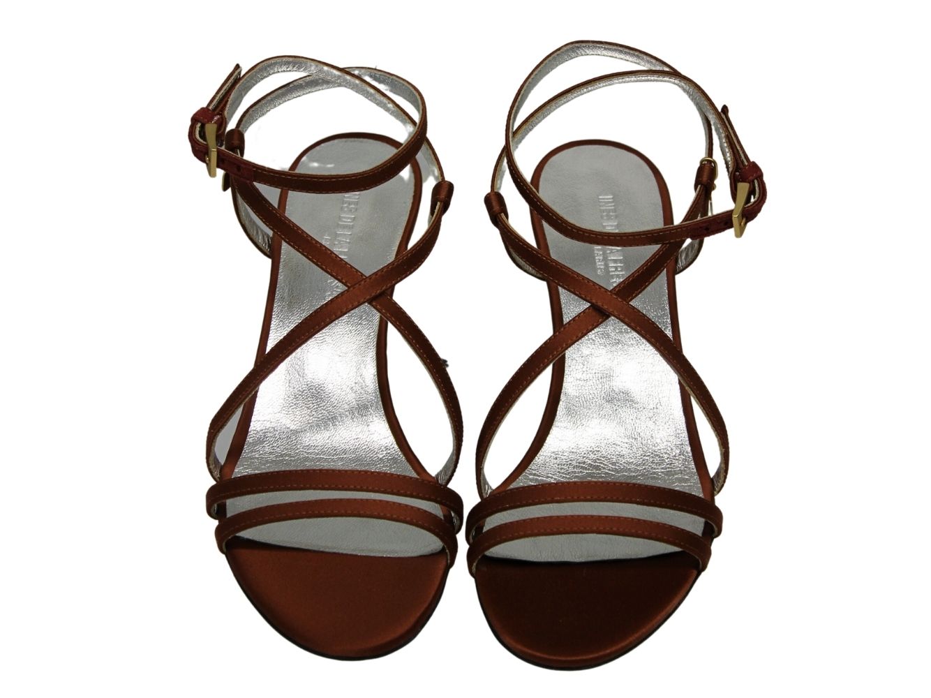 3qty NEW  / Sandales Thea 60 -  Tobacco