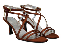 3qty NEW  / Sandales Thea 60 -  Tobacco