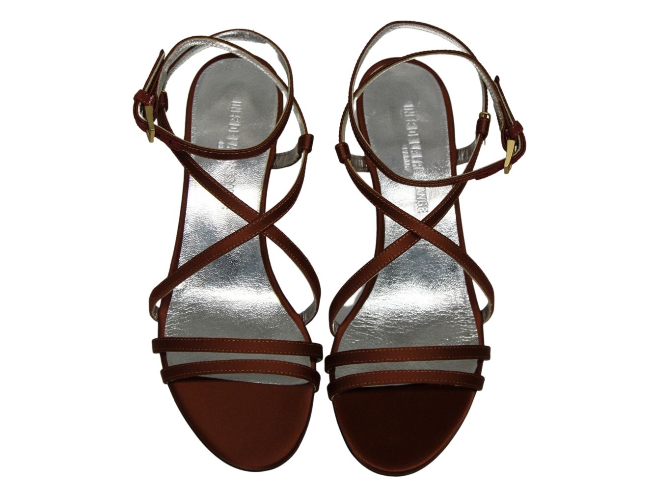3qty NEW  / Sandales Thea 60 -  Tobacco