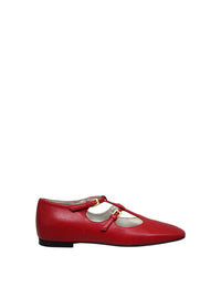1qty NEW  / Babies Philae en cuir -  Red