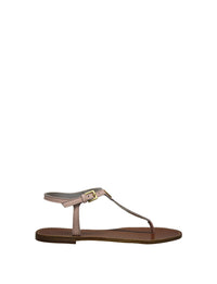 13qty NEW  / Sandales Jessica en cuir -  Nude