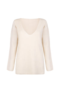 Top Eloise en cachemire - Ivory