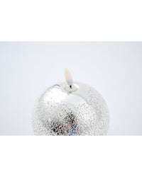 BOUGIE LED NORELL M ARGENT