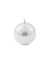 BOUGIE LED NORELL M ARGENT